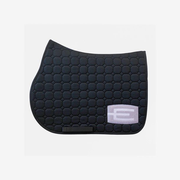 by Equality Line Springunderlag Octagon Black/Silver Glitter/White