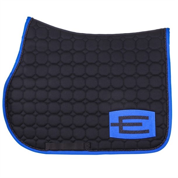 by Equality Line Springunderlag Octagon Black/Royal Blue/Black Glitter