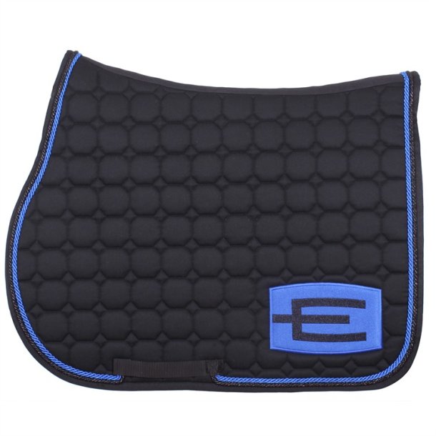 by Equality Line Springunderlag Octagon Black/Black Glitter/Royal Blue