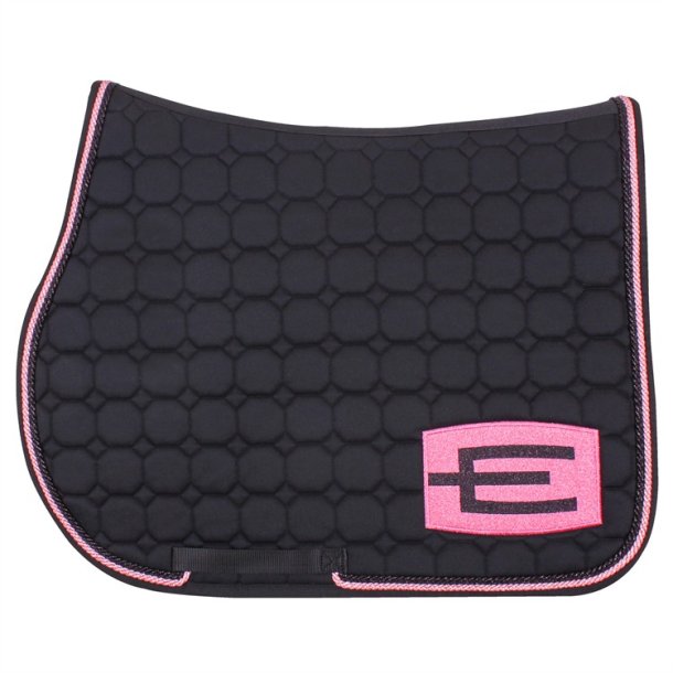 by Equality Line Springunderlag Octagon Black/Pink/Pink Glitter/Black Glitter