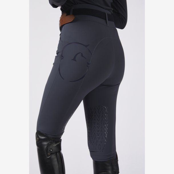 Vestrum Ridebukser Kngrip High Waist "Molveno V Kneegrip" Dark Grey/Blue Navy