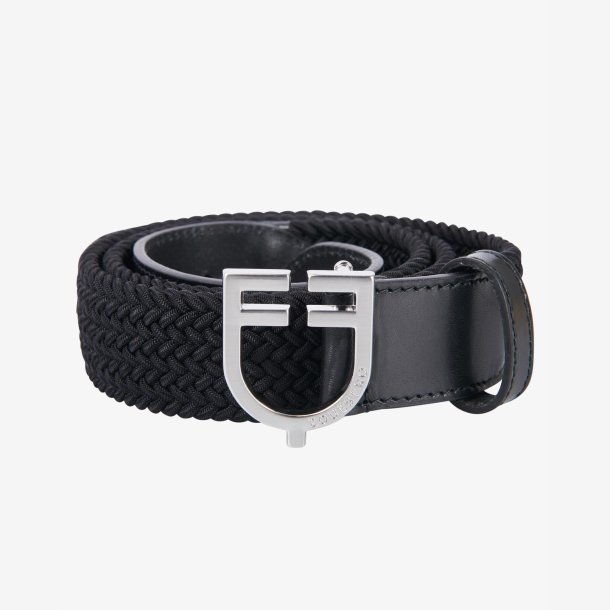 Equestro Blte "Elastic Belt with Logo Buckle" Sort