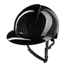 KEP Italia Smart Nova Polo Visor Metal Polish Black