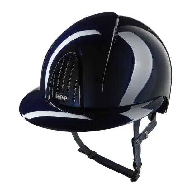 KEP Italia Smart Nova Polo Visor Metal Polish Blue
