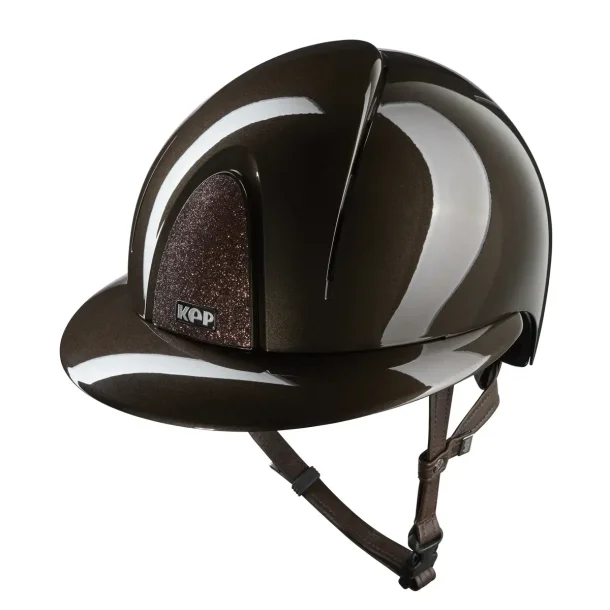 KEP Italia Smart Nova Polo Visor Metal Polish/Star Brown