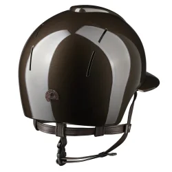 KEP Italia Smart Nova Polo Visor Metal Polish/Star Brown