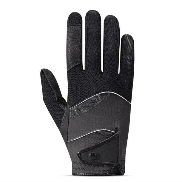 Roeckl Ridehandsker "Millero" Black/Volcanic