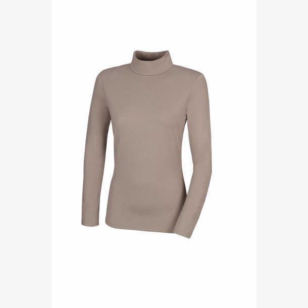 Pikeur Trningsbluse "Athleisure Roll Neck" Desert Sand