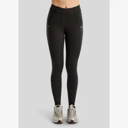 Montar Ridetights "Gloria Hybrid Pull On with Gunmetal Caviar Tape" Fullgrip Black