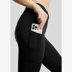 Montar Ridetights "Erica Hybrid Winter Pull On" Fullgrip Black