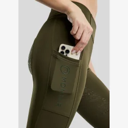 Montar Ridetights "Erica Hybrid Winter Pull On" Fullgrip Olive