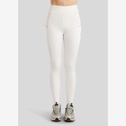 Montar Ridetights "Pearl Pintuck Pull On" Fullgrip White