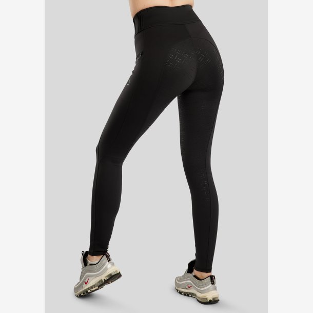 Montar Ridetights "Pearl Pintuck Pull On" Fullgrip Black