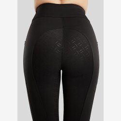 Montar Ridetights "Pearl Pintuck Pull On" Fullgrip Black