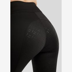 Montar Ridetights "Pearl Pintuck Pull On" Fullgrip Black