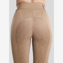 Montar Ridetights "Everlisa Pull On" Fullgrip Taupe