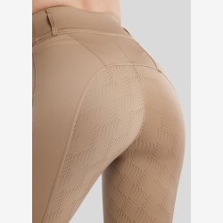 Montar Ridetights "Everlisa Pull On" Fullgrip Taupe