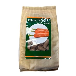 Hesteguf Godbidder Gulerod 1 Kg. Pose