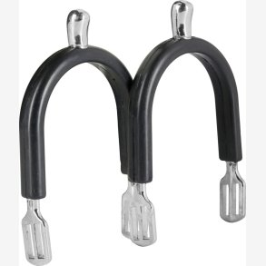 Equipage Sporer med knop, gummi og remme 20 mm.