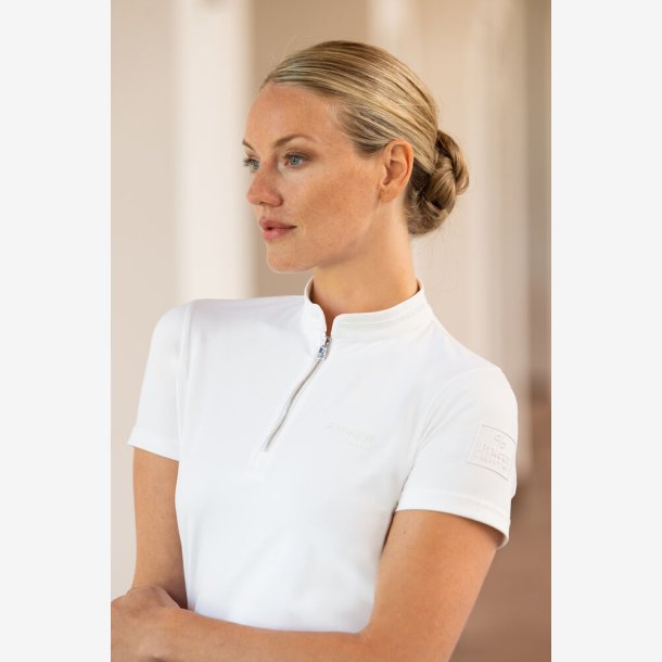 Pikeur St�vnebluse "Function Zip Selection" White