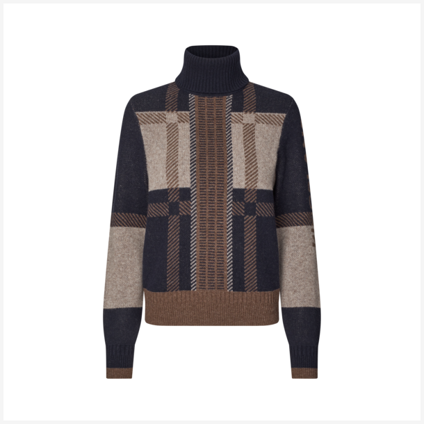 Kingsland Strik "Arin Ladies Roll Neck Pullover" Navy