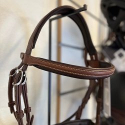 Antares Trense "Flash Noseband Bridle" Brun