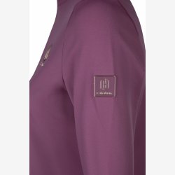 Eskadron Bluse "Half Zip Heritage 25/26" Wild Berry