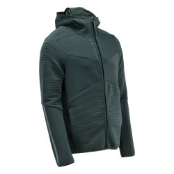 Mascot Fleecetrje Microfleecejakke med htte Skovgrn