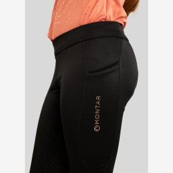 Montar Ridetights "Junior Winnie" Fullgrip Black