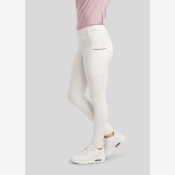 Montar Ridetights "Lila Champagne Crystal Tape JUNIOR" Fullgrip White