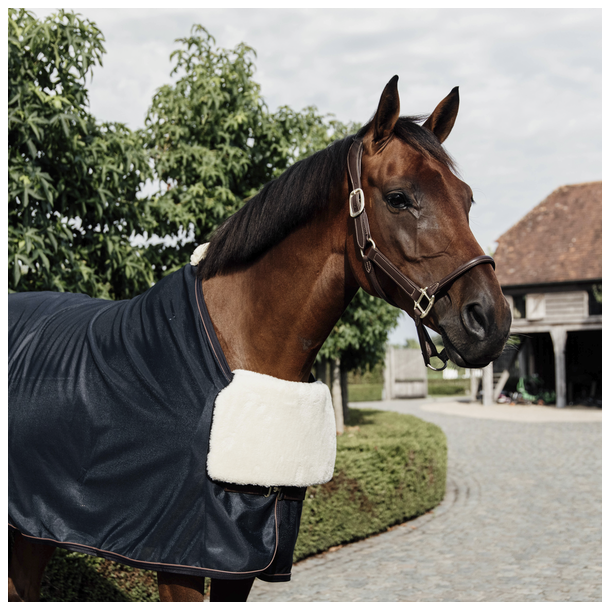 Kentucky Bib "Chest Protection Sheepskin" Natural 