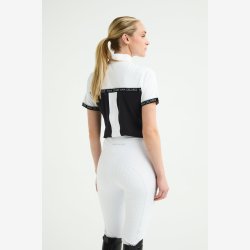 Maya Delorez St�vnebluse "Competition Sport Shirt" White/Black