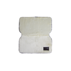 Kentucky Bib "Chest Protection Sheepskin" Natural 