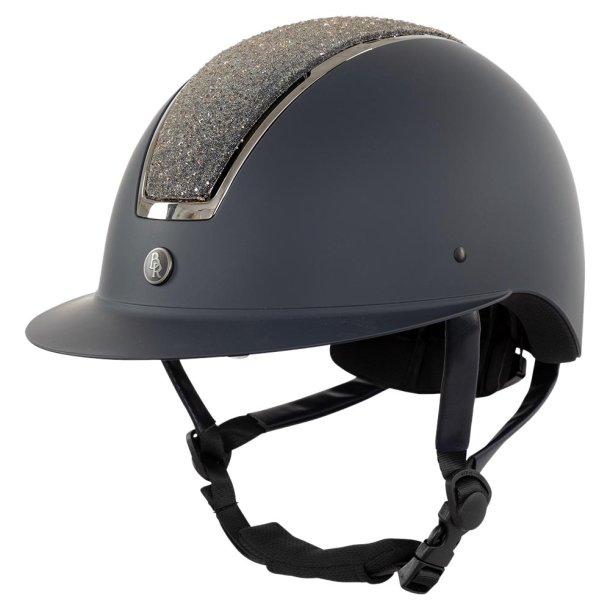 BR Ridehjelm "Omega Glamourous" Navy Gunmetal