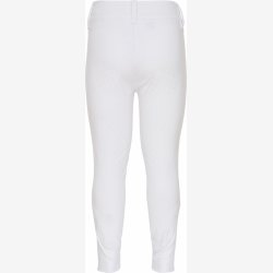 Equipage Ridebukser Fullgrip "Amal" Junior Hvid