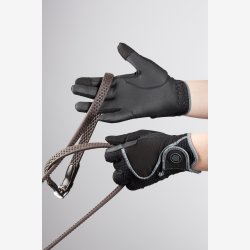 Maya Delorez Ridehandsker "Grip Mesh Riding Gloves" Black
