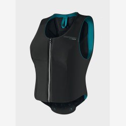 Komperdell Sikkerhedsvest "Ballistic Flex Fit Slim Cross Protector" Sort/Lyons Blue