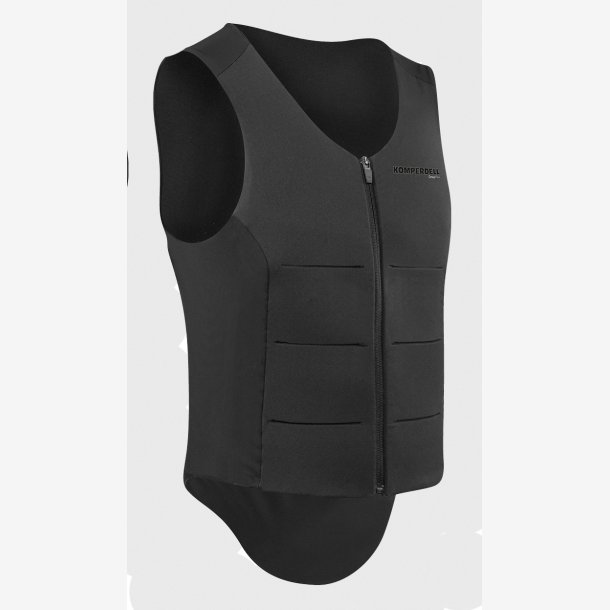 Komperdell Sikkerhedsvest "Ballistic Flex Fit Regular Cross Protector" Sort