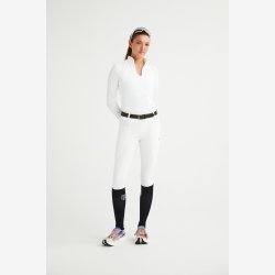 Maya Delorez Ridebukser "Compression Breeches Fullgrip" White