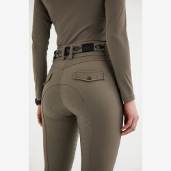 Maya Delorez Ridebukser "Compression Breeches Fullgrip" Camo Brown