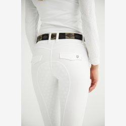 Maya Delorez Ridebukser "Compression Breeches Fullgrip" White