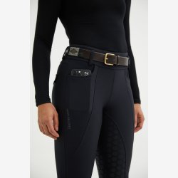 Maya Delorez Ridebukser "Compression Breeches Fullgrip" Black