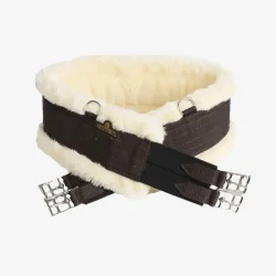 Kentucky Gjord "Sheepskin Girth" Brown
