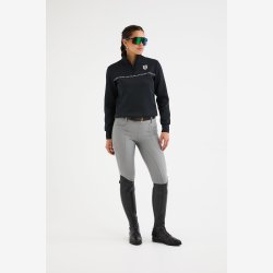 Maya Delorez Sweatshirt "Halfzip" Black