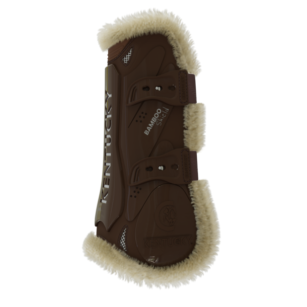 Kentucky Gamacher Forben "Vegan Sheepskin Tendon Boots Bamboo Elastic" Brun