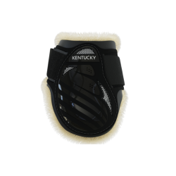 Kentucky Gamacher Bagben "Vegan Shepskin Young Horse Fetlock Boots" Sort