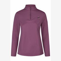 Eskadron Bluse "Half Zip Heritage 25/26" Wild Berry