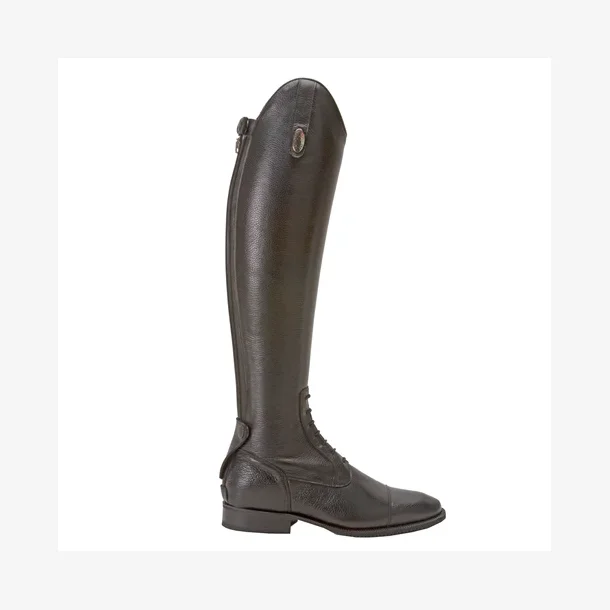 De Niro Ridestvler "Tricolore Quick Leather" m. snre Black