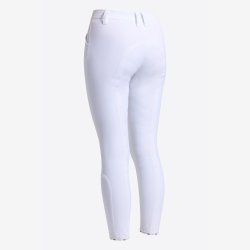 RG Riders Gene Ridebukser Fullgrip "RG Full Grip Breeches Unisex" Junior White