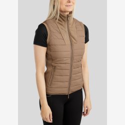 Montar Vest "Caroline Hybrid Bodywarmer" Taupe